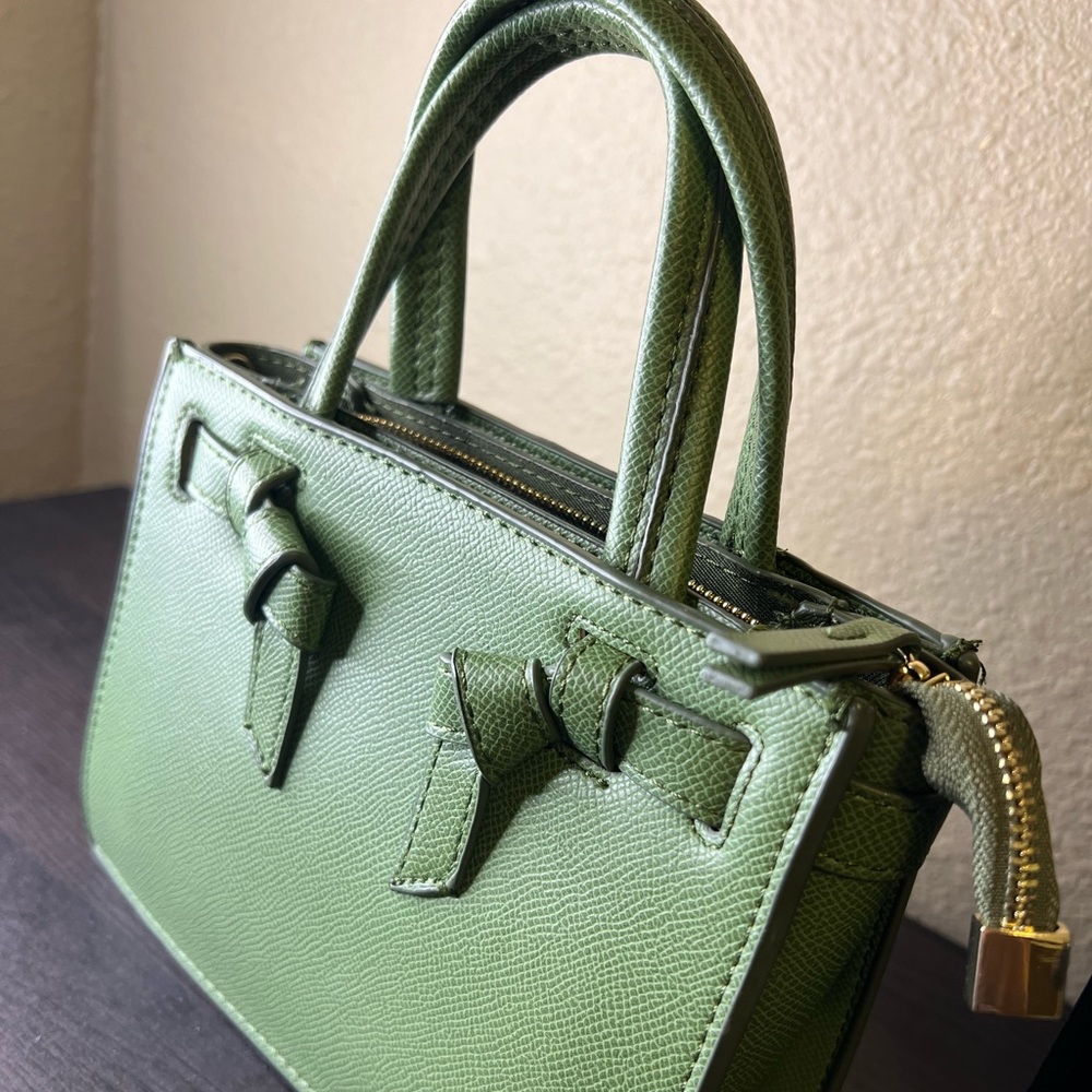 Zara Olive green purse